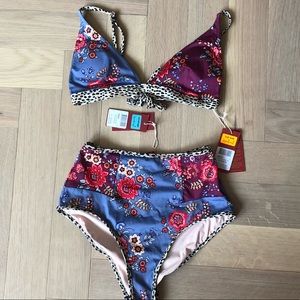 tigerlily high waisted bikini